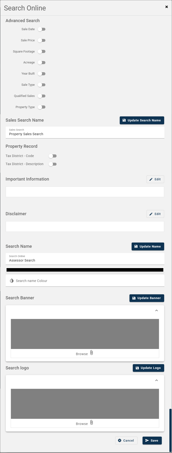 integration settings