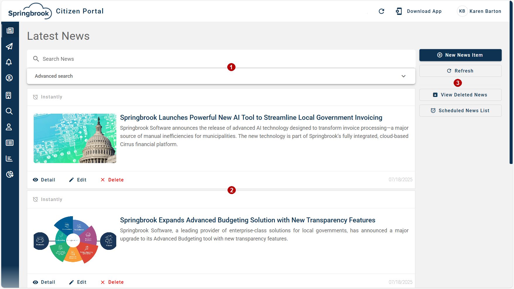 news overview